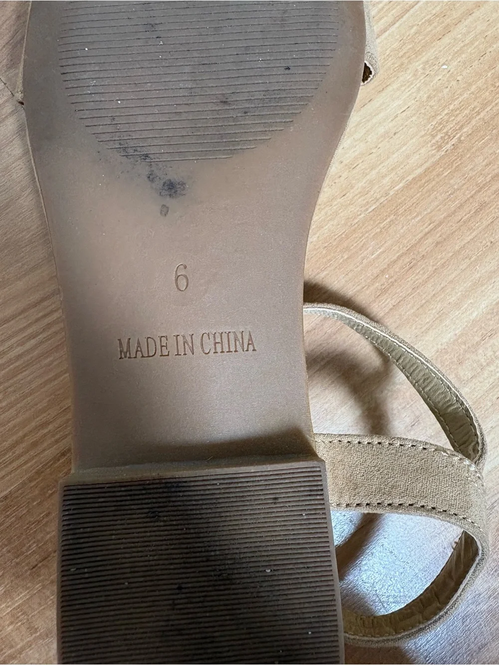 J. Crew Beige Suede Ankle-Strap Sandals